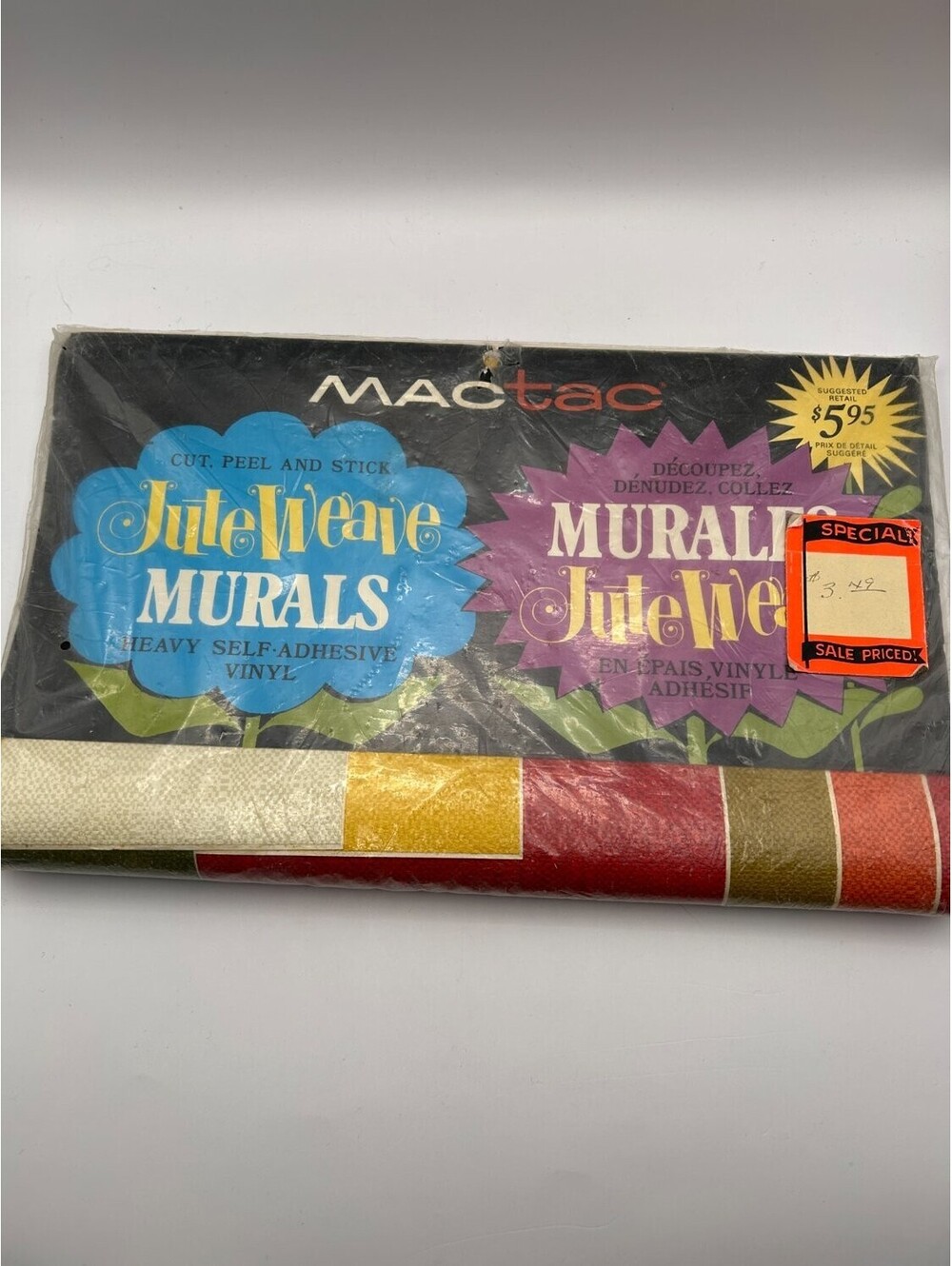 MACtac JM-3 Dragon Vintage Self-adhesive Wall Mural Kit Multicolour 1970s